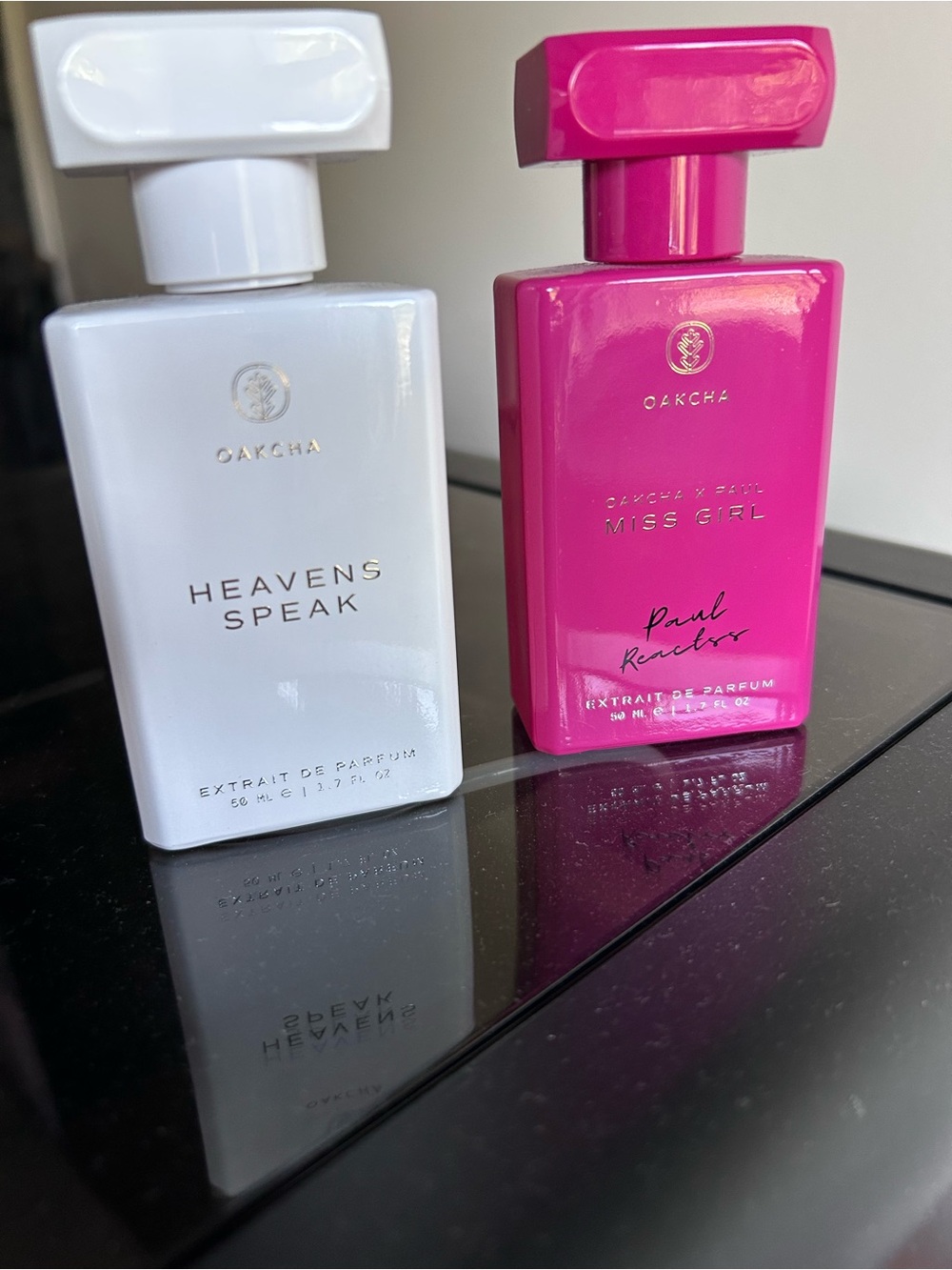 Both Oakcha Heaven’s Speak & Miss Girl Extrait  - Vibrant Pink